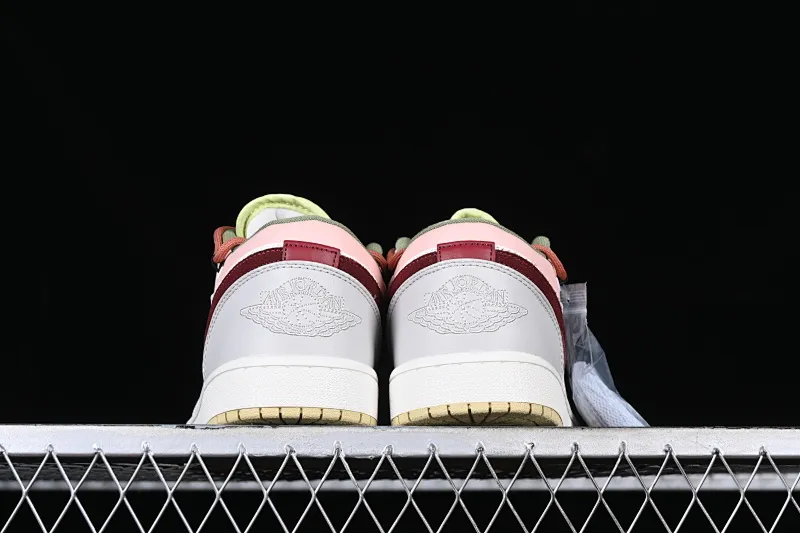 All categories Air Jordan Jordan series basketball shoes Air Jordan 1 Low Z version Air Jordan 1 Low AJ1 Joe 1 gray pink strap deconstruction low-top basketball shoes FD9906-131